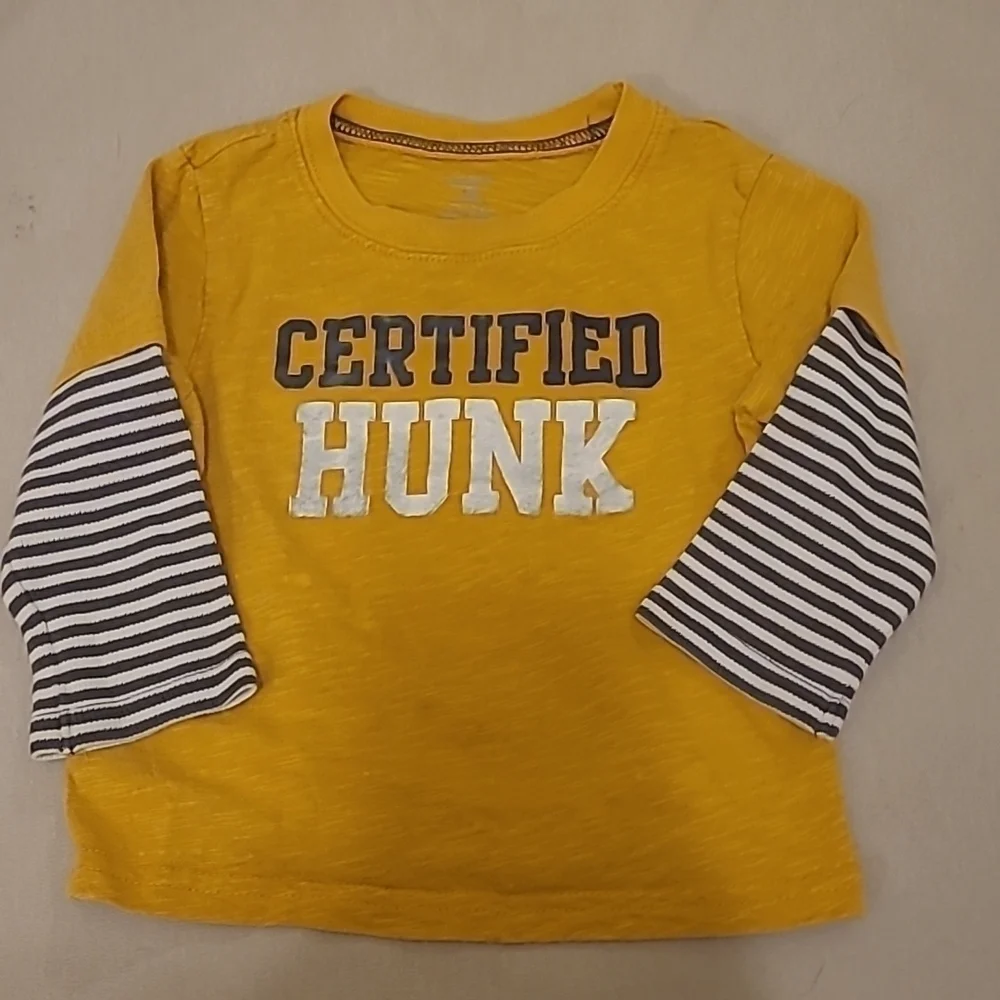 18 month bundle with Gymboree pants, baby Gap onesie, Carter tee shirt
